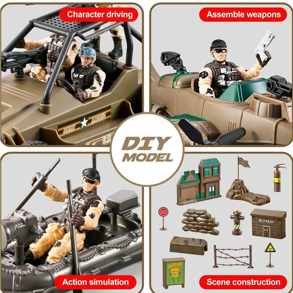 78-in-1 Army Men Toys - Picture 5 of 6